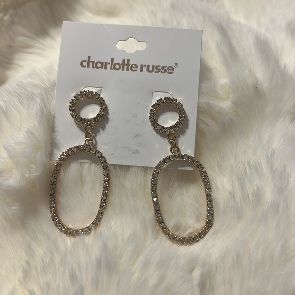 Charlotte Ruth two drop earrings